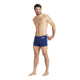 MEN'S TEAM SWIM SHORT SOLID NAVY-WHITE