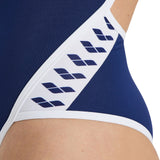 WOMEN'S ARENA ICONS SUPER FLY BACK SOLID NAVY-WHIT