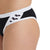 WOMEN'S ARENA ICONS BIKINI CROSS BACK SOLID BLACK-