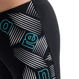 BOY'S SWIM JAMMER GRAPHIC BLACK