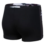 BOY'S SWIM SHORT PLACEMENT BLACK-MULTI