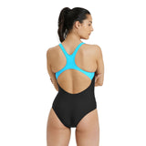 WOMEN'S SWIMSUIT SWIM PRO BACK GRAPHIC BLACK-MARTI