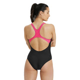 WOMEN'S SWIMSUIT SWIM PRO BACK GRAPHIC BLACK-FREAK