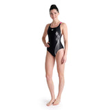 WOMEN'S SWIMSUIT SWIM PRO BACK GRAPHIC BLACK-FREAK