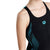GIRL'S SWIMSUIT SWIM PRO BACK GRAPHIC BLACK-MARTIN