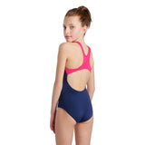 GIRL'S SWIMSUIT SWIM PRO BACK GRAPHIC NAVY-FREAK R