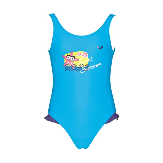 Arena Starfish badedragt Junior - Tyrkis/Navy