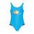 Arena Starfish badedragt Junior - Tyrkis/Navy