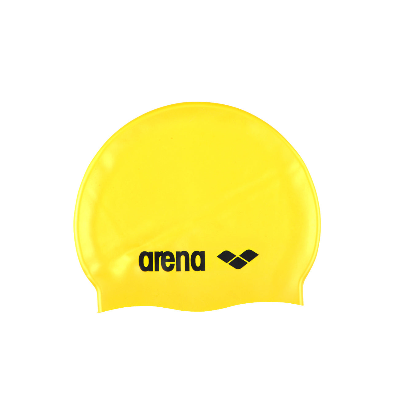 Arena Silicone badehætte - Gul/Sort logo
