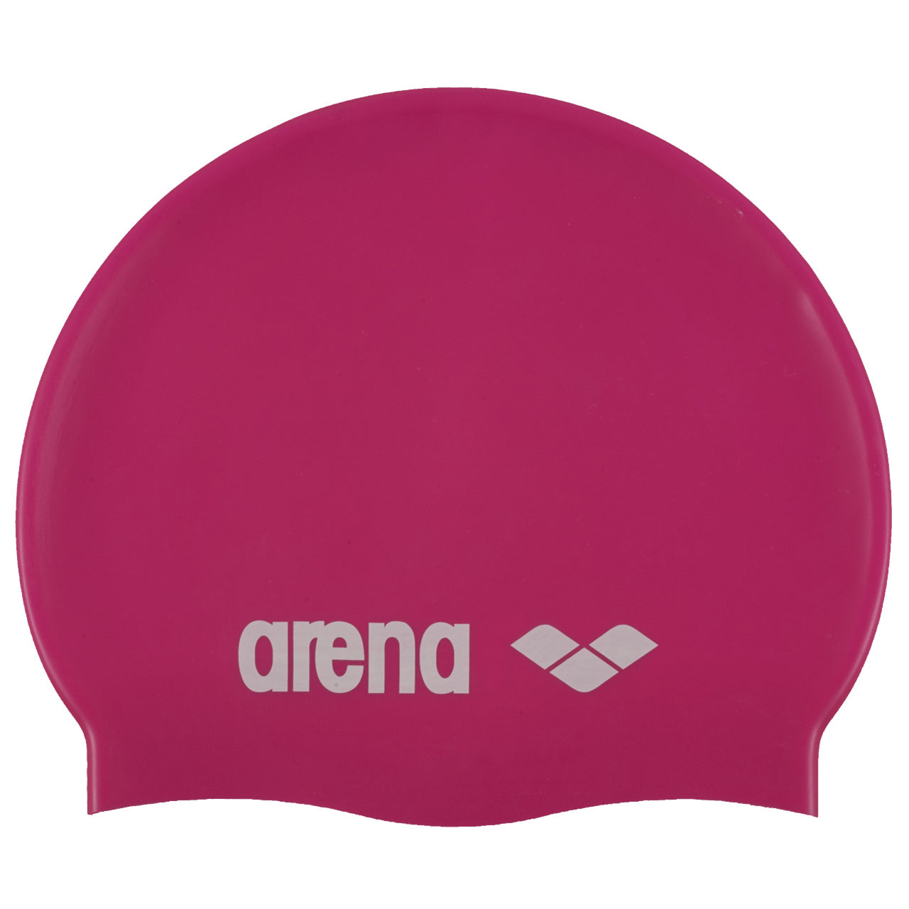 Arena Silicone badehætte Junior - Pink/Hvidt logo