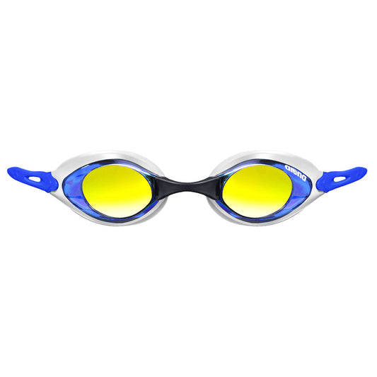 Arena Cobra Mirror svømmebrille - Blå/Orange/Grøn