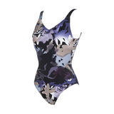 W DORIS U BACK ONE PIECE BLACK
