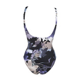 W DORIS U BACK ONE PIECE BLACK
