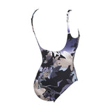 W DORIS U BACK ONE PIECE BLACK